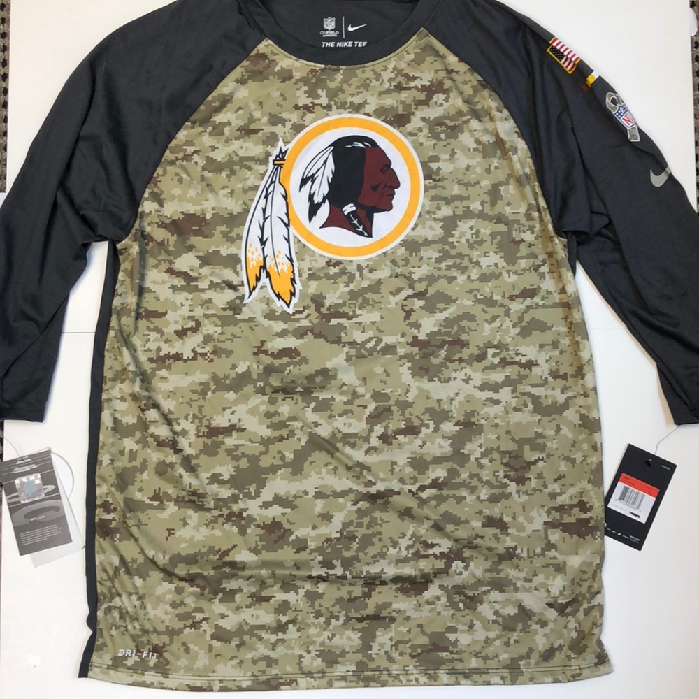 Salute to Service Nike Redskins Tee